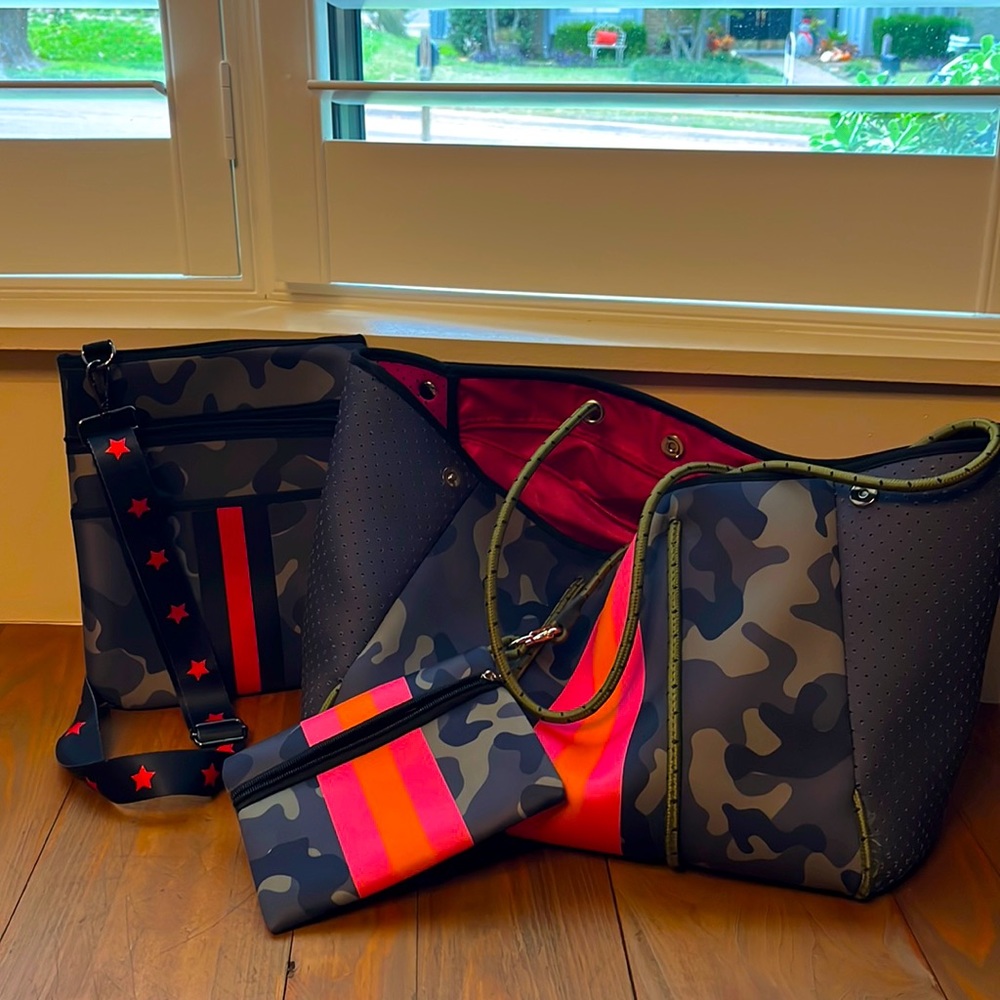 Neo bags!!  Camo!!!